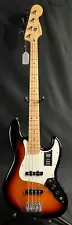 Fender Player Jazz Bass 4-String Bass Guitar 3-Tone Sunburst Finish