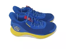 UNDER ARMOUR Youth Boys Stephen Curry 3Z7 Basketball Shoe 6.5y Royal Blue