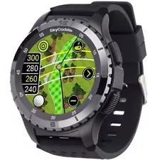 SkyCaddie LX5C Touchscreen Smartwatch With Ceramic Bezel Golf Rangefinder