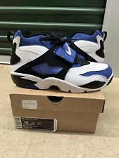 Nike Air Diamond Turf White Black Purple Size 10 BRAND NEW W/ Box 309434-104