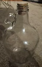 Old Glass Gallon Jar