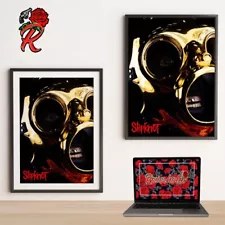 Slipknot Sid Wilson For Turntables New Mask Introducing Members Poster Canvas