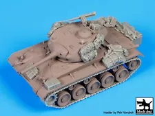 Black Dog 1/72 M24 Chaffee Light Tank Accessories Set WWII (for Hasegawa) T72050