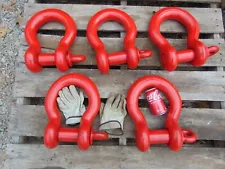 (1) CROSBY ANCHOR SHACKLE - SCREW PIN - 2" - G-209 - 35 TON