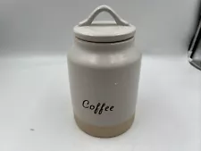 Pfaltzgraff Stoneware 4x10in Coffee Canister AA01B09005