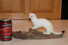 New Taxidermy Weasel Mink Ermine Stoat Fur Mount Whitetail Deer Log Cabin Decor