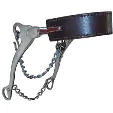 New Sliester Bit USA 40L Shorty 7 inch Stainless Steel Mechanical Hackamore