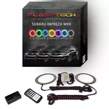 RGB Multi Color Bluetooth LED Halo kit for 2008-2014 Subaru Impreza Headlights