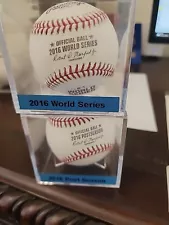 2016 PostSeason And 2016 World Series Official Balls