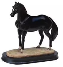 SS-G-11405 Horses Collection Black Horse Figurine Decoration Decor Collectible