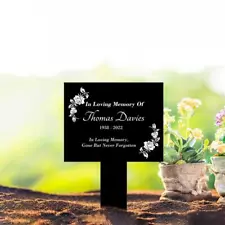 Grave Decoration For Cemetery, Grave Marker Garden, Temporary Grave Marker