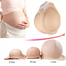 100% Fake Pregnant Soft Belly Realistic Silicone Pregnancy Crossdresser Cosplay