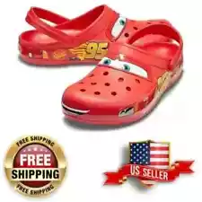 Lightning Mcqueen Crocs Classic Clog Last Sizes Limited Stock Neu*