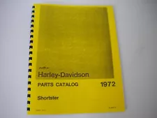 1972 Harley-Davidson Aermacchi Shortster Parts Manual-NEW