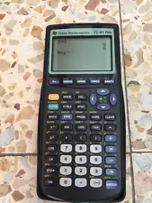 Texas Instruments TI-83 Graphing Calculator for quadratics+ algebra+ equations