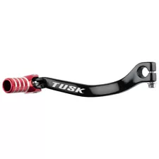 Tusk Folding Shift Lever Black/Red Tip For Honda CR250R 1984-1987,1993-2007