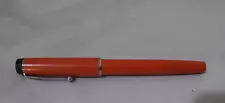 Vintage Big Red Ballpoint Pen Parker Pen Company Works Orange Red