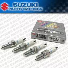 NGK CR9EIA-9 IRIDIUM SPARK PLUGS 4 PACK SUZUKI GSXR GSX-R 600 750 1000 HAYABUSA (For: 2005 Suzuki GSXR600)