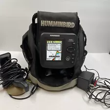 Humminbird Fishfinder 345c 345 Carrying Case Mount WORKS GREAT Fish Finder