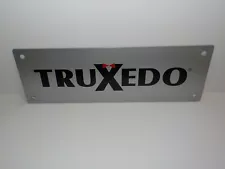 TRUXEDO Tonneau Cover Dealer Point of Sale METAL Sign Advertising 23.5 X 8"