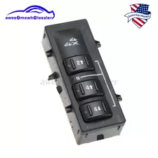 4WD 4X4 Wheel Drive Selector Switch 19259312 For GMC Sierra 1500 2500 HD 3500 (For: More than one vehicle)