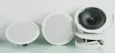 4x Paradigm CS Series CS-60R v2 In Ceiling Speakers (White) As Pictured n975