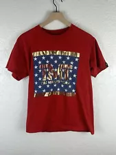 TMT The Money Team Floyd Mayweather Mens T Shirt Sz Medium Red America