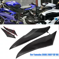 Gas Tank Side Cover Trim Cowl Fairing For YAMAHA 2006-2007 YZF-R6 06-07 YZFR6 (For: 2006 Yamaha YZF R6)