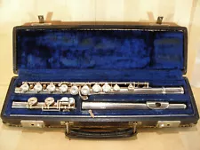 Artley Symphony Flute Silver Closed-hole Vintage C Flute in Hard Case