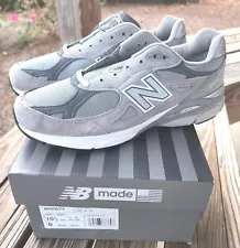 DS NEW BALANCE 990V3 M990GY3 LIFESTYLE RUNNING COLOR GREY MENS SIZE 10.5 W/BOX!