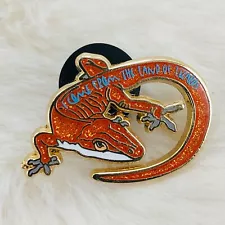 Phish I Come from the Land of Lizards Enamel Lapel Pin by MYFE Designs