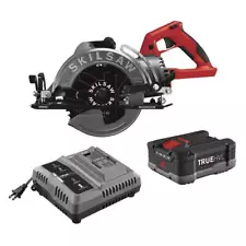 SKIL SPTH77M-11 48V 7-1/4" Cordless Worm Drive Skilsaw Circular Saw w/ 1 Battery