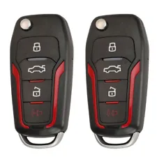 2 Upgrade Flip Remote Key Fob for 2005-2014 Ford Mustang 315MHz 4D63 CWTWB1U331 (For: Lincoln Navigator)