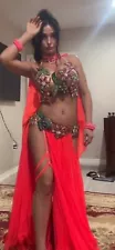 professional belly dance costume