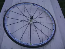 NICE MAVIC S6000 FRONT RIM WITH TIRE, 622X15C, BICYCLE RIM