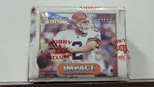 2000 Fleer Skybox Impact Football Hobby Box FACTORY SEALED LOOK FOR TOM BRADY RC