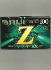 1) FUJI Z 100 High Bias Blank Audio Cassette for CD NEW AND SEALED...