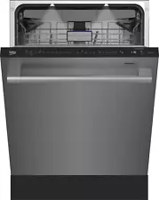 Beko DDT39434X Fully Integrated 24 Inch Smart Dishwasher Stainless Steel