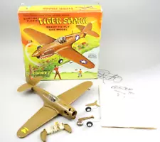 Vintage Model Airplane Control Line tether COMET Curtiss P40 D Tiger Shark