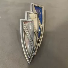 1968 Buick Electra 225 Limited Wildcat LeSabre Center Grill Tri-Shield Emblem