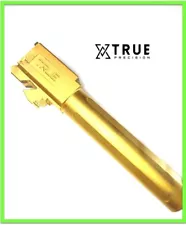 True Precision X-Fluted Match Grade 9mm Barrel for Glock 19 G19 GOLD r3