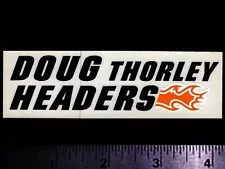 DOUG THORLEY Headers - Original Vintage 1960's 70's Racing Decal/Sticker A