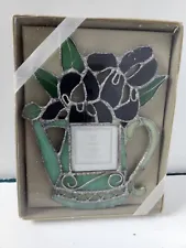 Stained Glass Picture Frame For 2"×2" Pic By Sonoma In Box