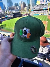 San Diego Padres Irish Themed Hat for game on 6/22/2024