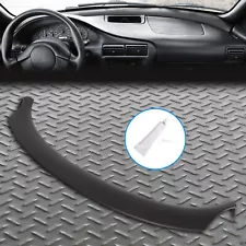 For 1995-2005 Chevy Cavalier Dash Dashboard Cap Cover Overlay Black Molded (For: 1996 Chevrolet Cavalier)