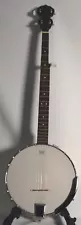 Mastercraft 5 String Left Hand Banjo 39" Great Condition with soft case.