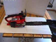 Homelite Little Red XL chainsaw NEW never used with carry case (1994) 16" bar