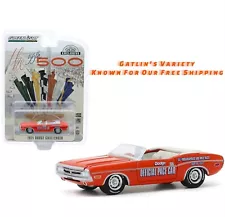 GREENLIGHT 1971 Dodge Challenger Convertible Official Pace Car 55th INDY 500