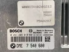 2004 Bmw 645Ci Engine Control Module Computer Dme Bosch 53K 7540600 Oem 04 05 (For: 2004 BMW 645Ci)