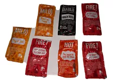 Lot Of 7 Collectible Taco Bell Sauce Packets 2018-2020